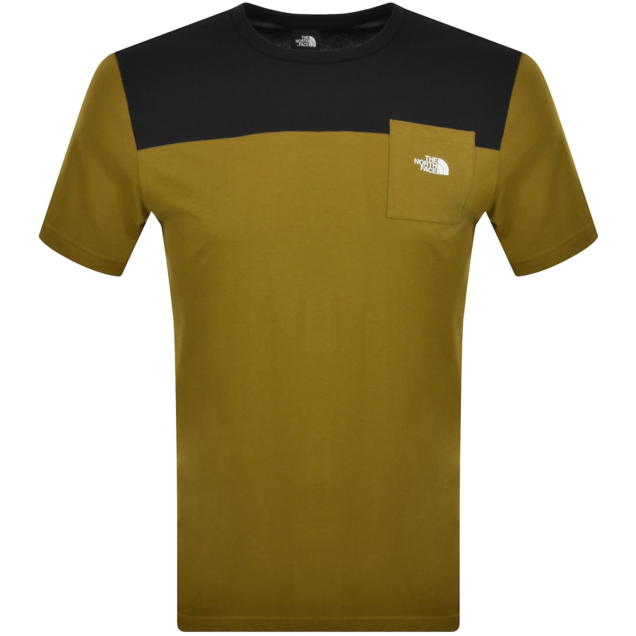 Tee shirt the north face jaune on sale